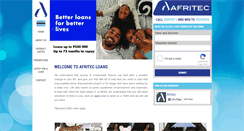 Desktop Screenshot of afritecloans.com